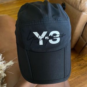 Y-3 × YOHJI YAMAMOTO Curved Cap